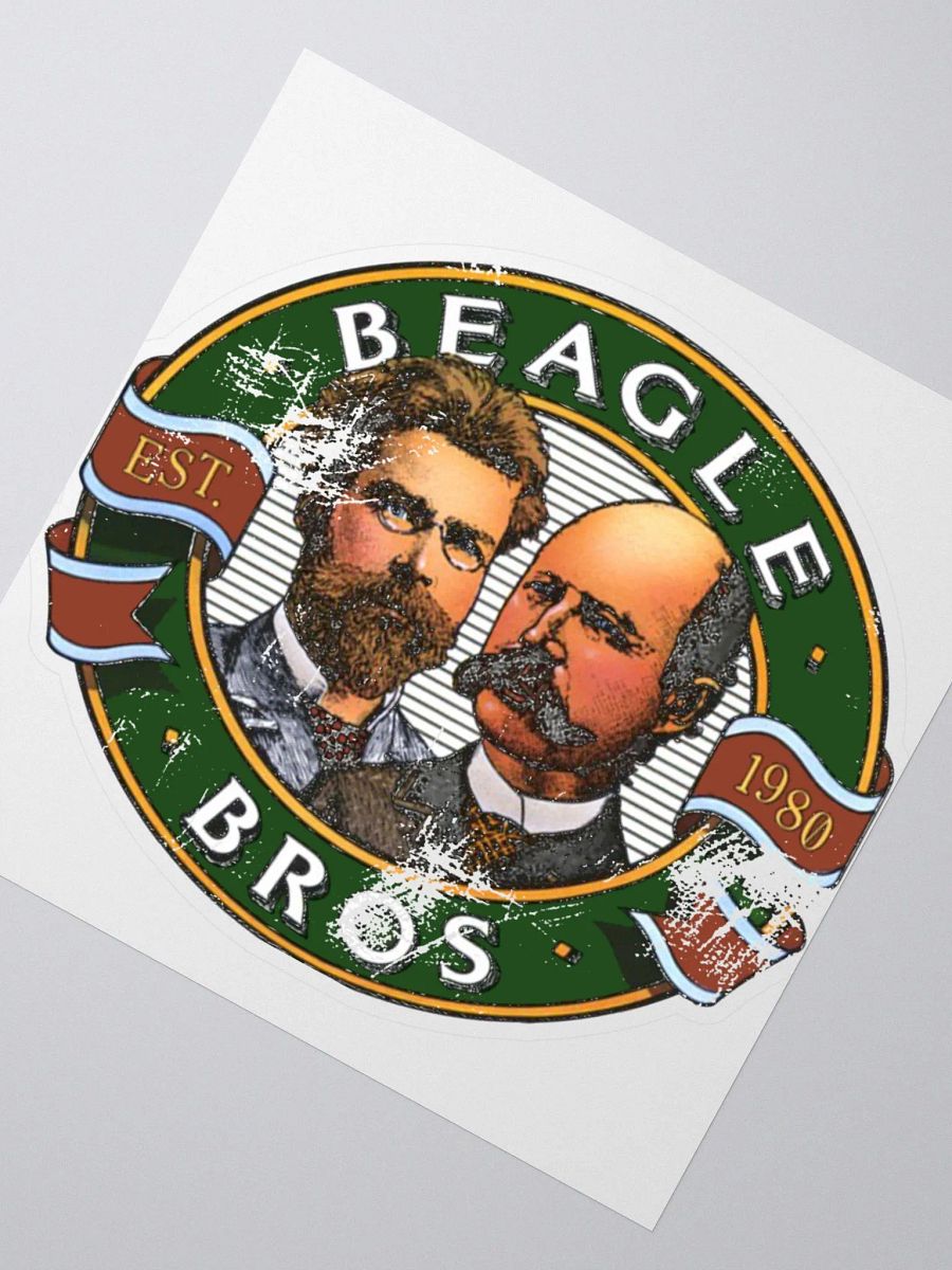 Beagle Bros Sticker - Aged to Perfection product image (2)