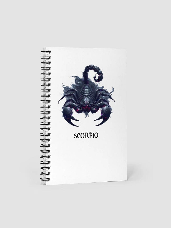 Mythical Scorpio Spiral Notebook product image (1)