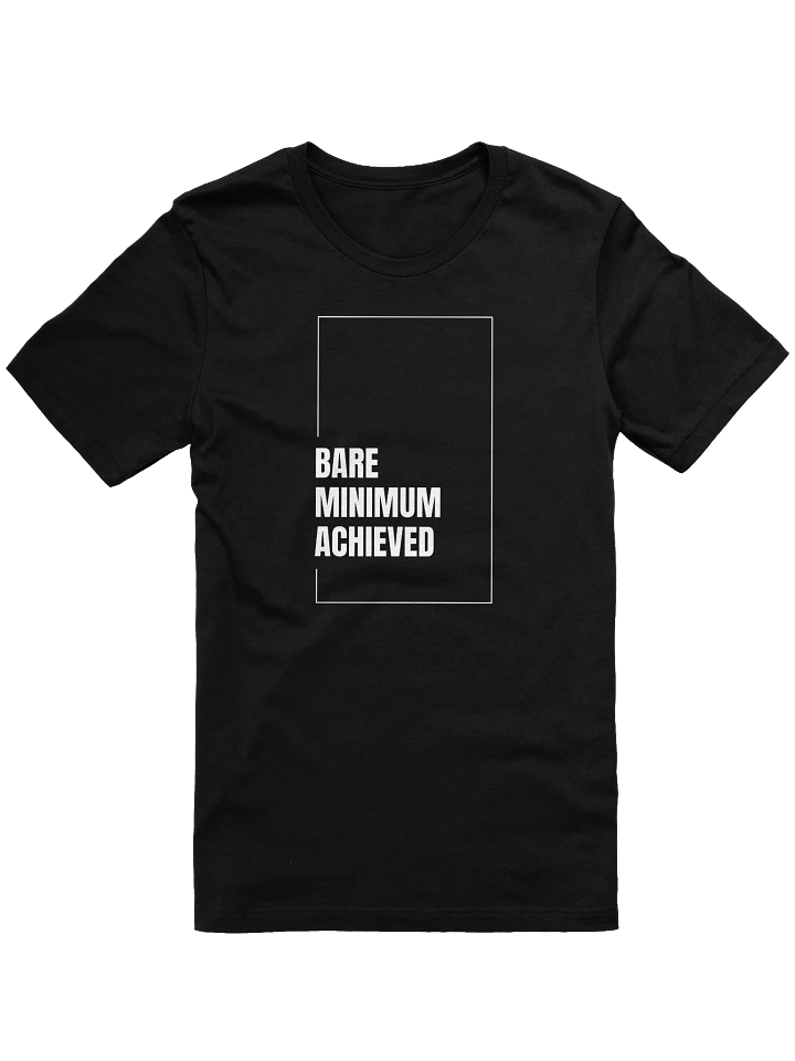 Bare Minimum Tee (Dark) product image (1)