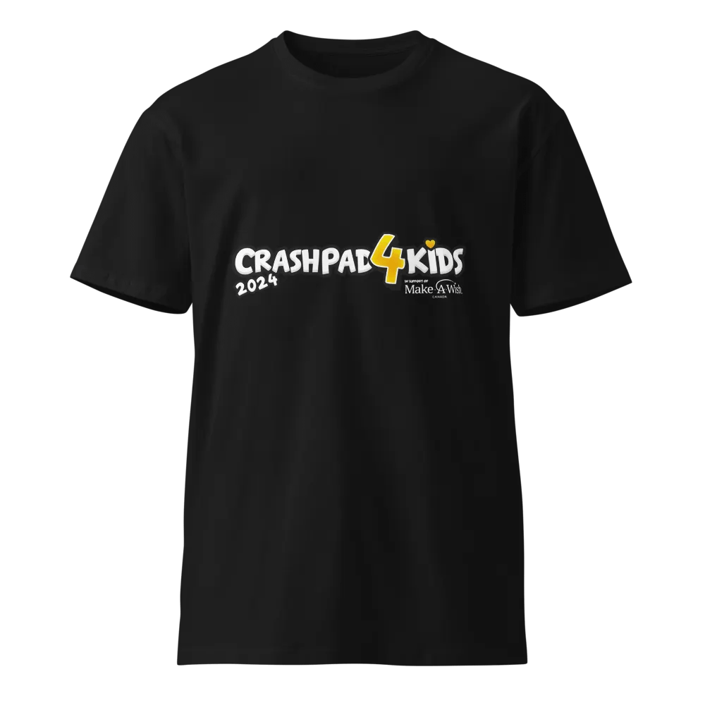 CrashPad4Kids 2024 - Printed Tee product image (1)