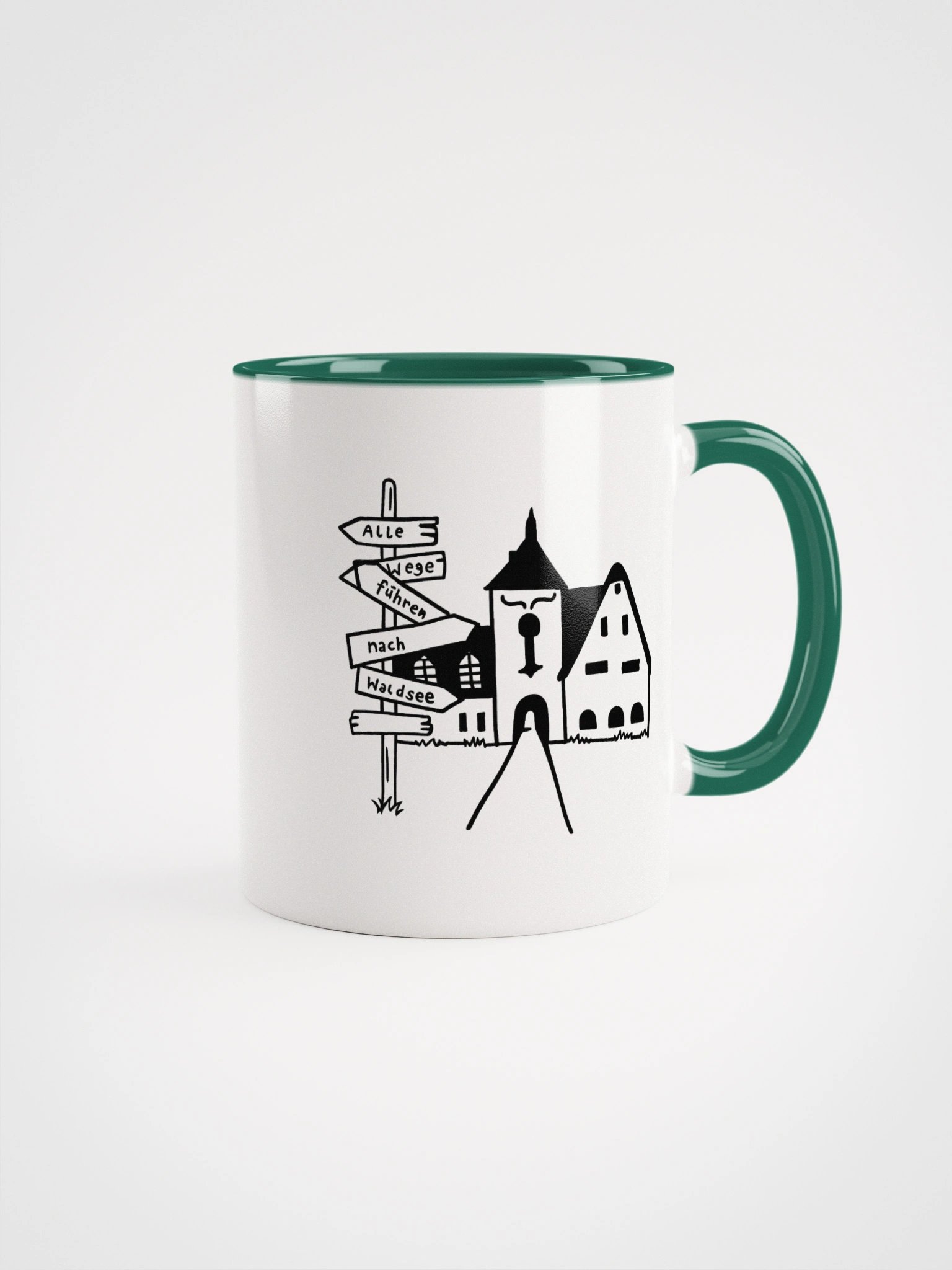 Alle Wege führen nach Waldsee Mug product image (1)