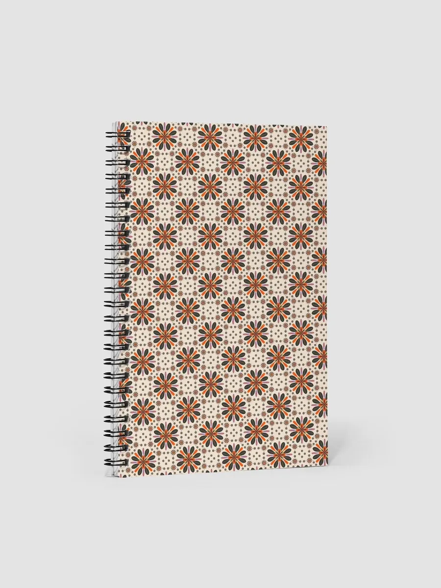 Autumn Flowers Notebook product image (1)