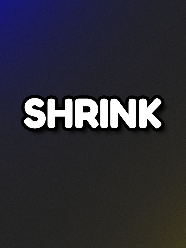 Shrink In and Out Text product image (1)