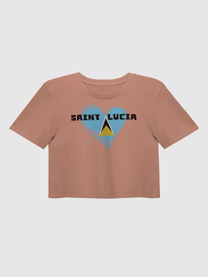 Saint Lucia Love Crop Top product image (17)