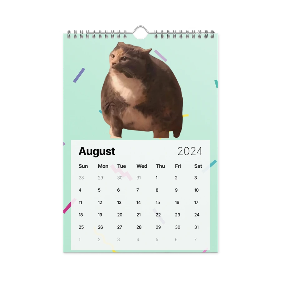 Wall Calendar (2024): Meme Cats product image (4)