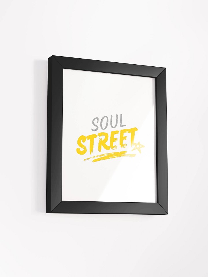 SOUL STREET Matte Poster Framed product image (22)