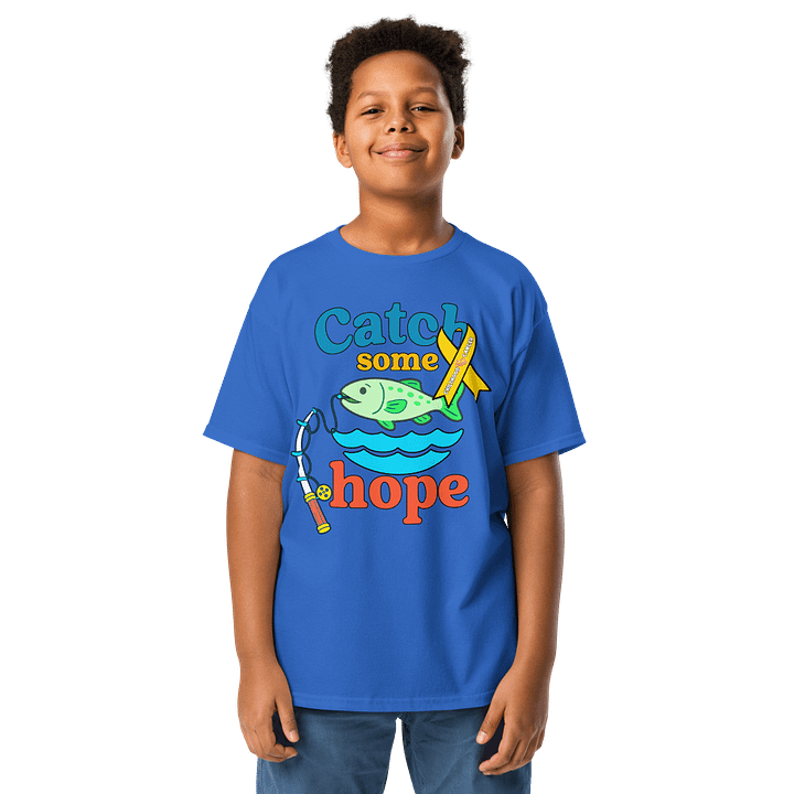 Catch Some Hope-Youth-Boy-Childhood Cancer Awareness product image (1)