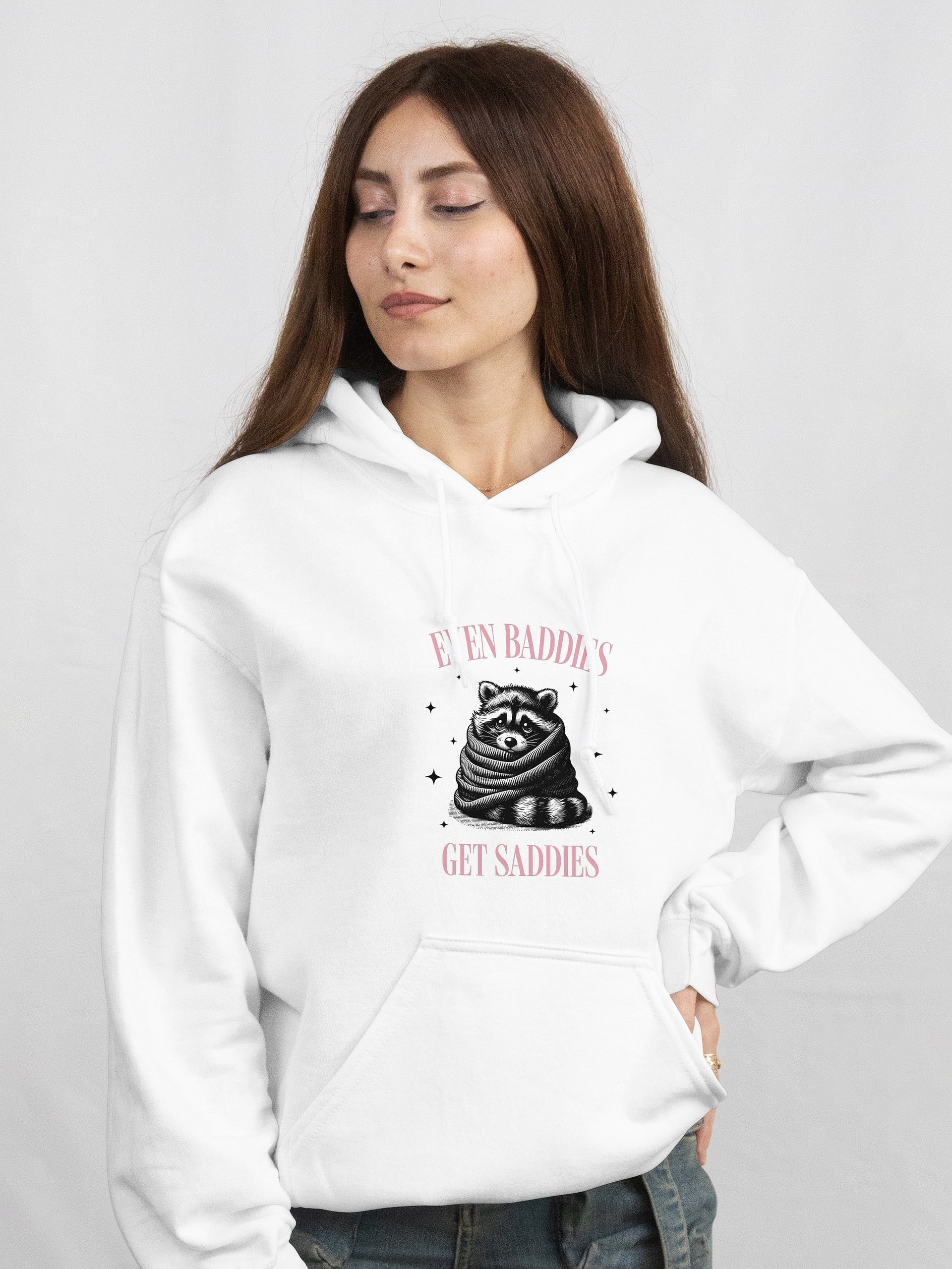 Even Baddies Get Saddies Hoodie product image (1)