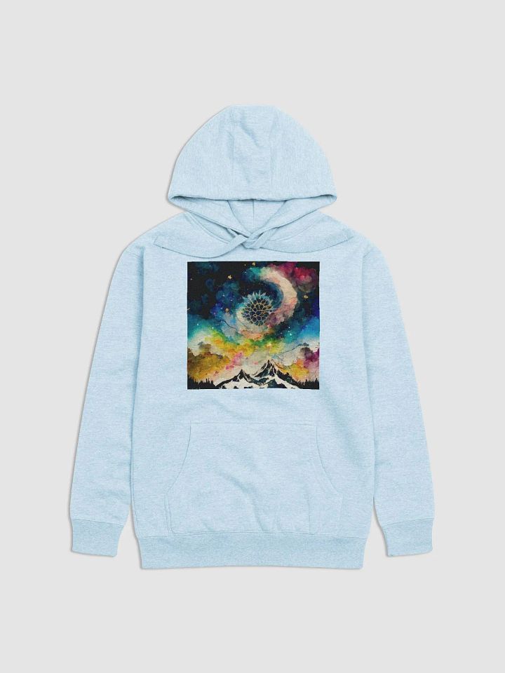 image on front and back, so cool looking, Cozy Cotton Haven Hoodie product image (1)