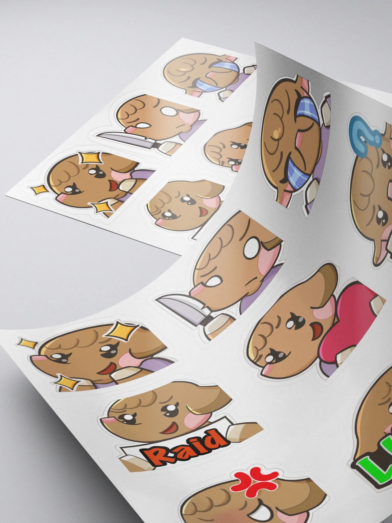 Ellie Emote Sticker Pack product image (4)