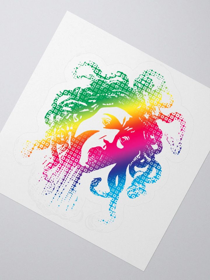Sticker - Rainbow Medusa product image (2)