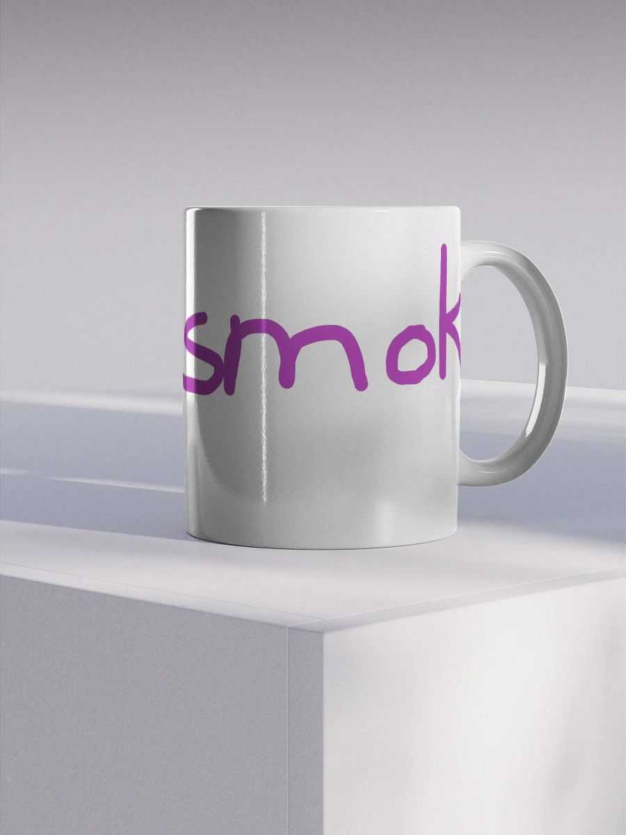 ubersmok lettering mug product image (4)