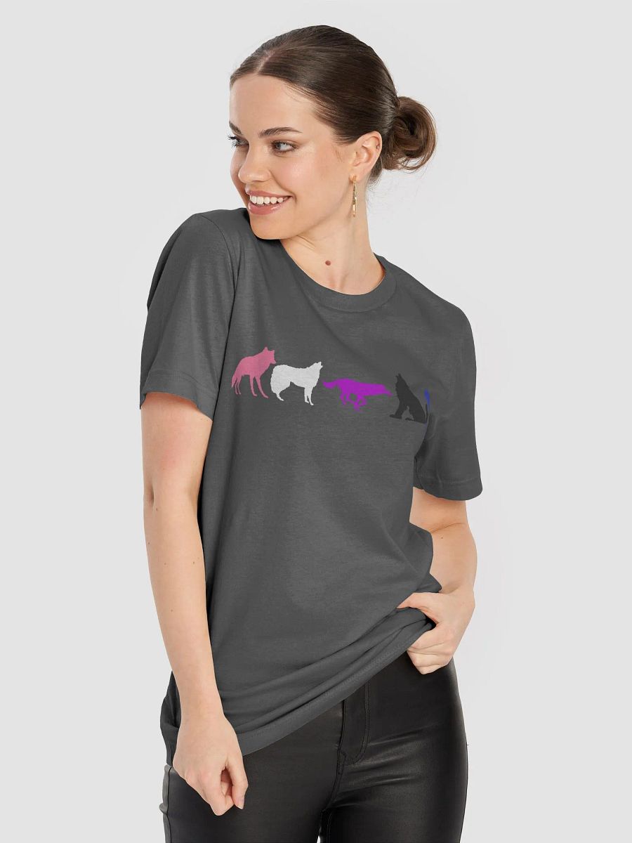 Genderfluid Pride Wolves Women's T-Shirt product image (80)