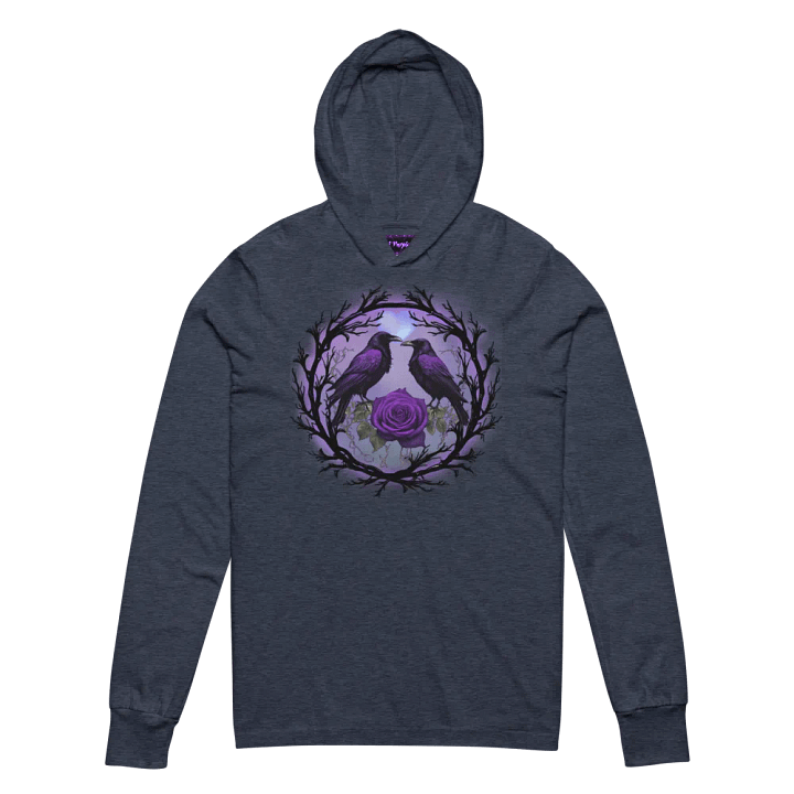 Mystic Raven Pair Hooded tee product image (6)