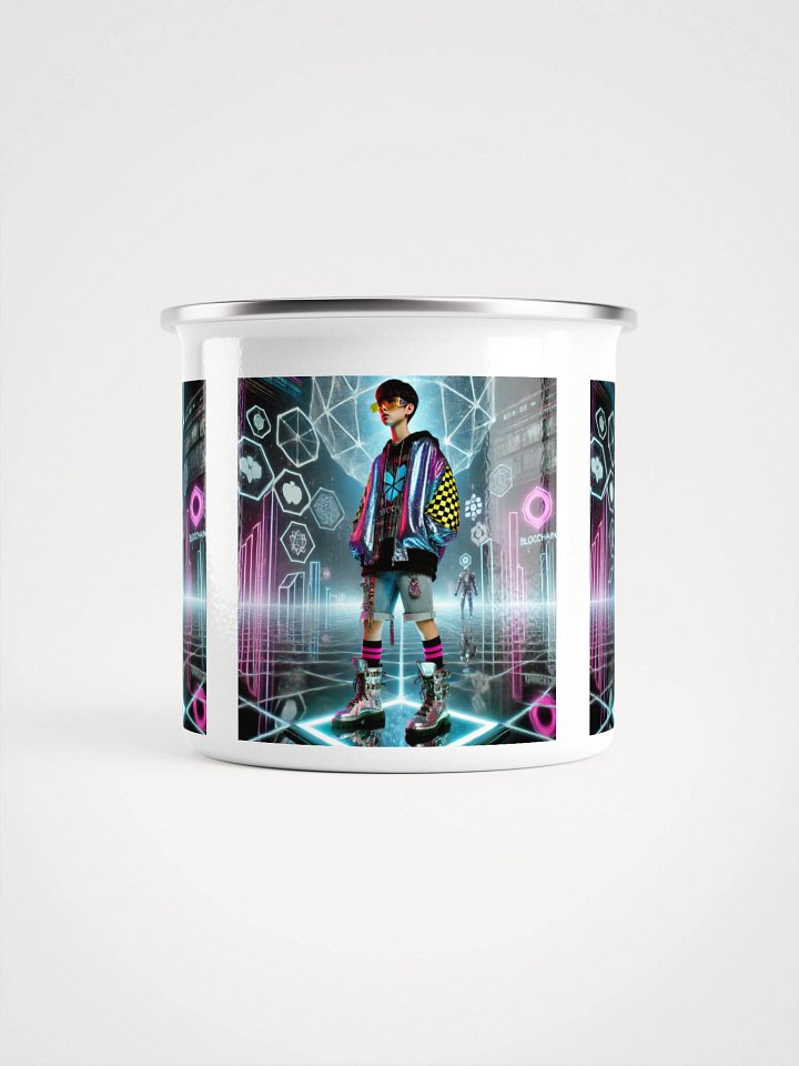 Meta Kid #5 Enamel Mug product image (2)
