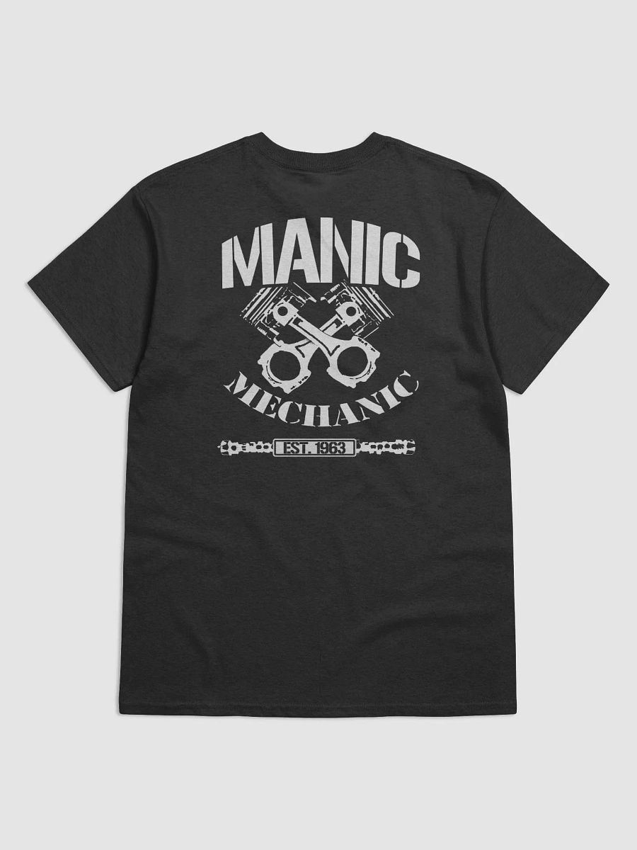 Manic Mechanic Logo Print Crew T-Shirt product image (2)