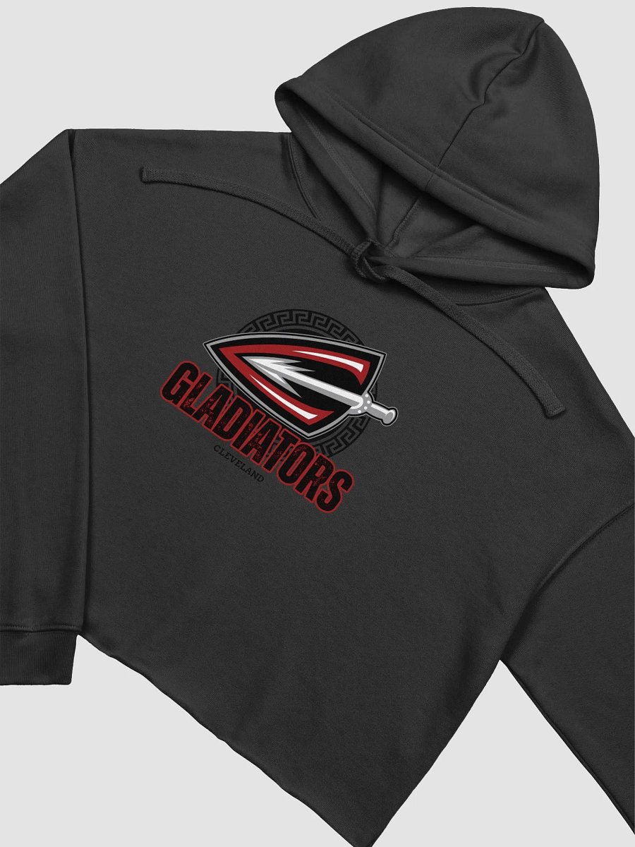 Cleveland Gladiators Women's Crop Hoodie by Canvas product image (3)