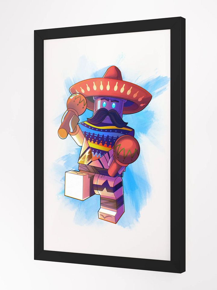 Titanium Taco Framed Matte Poster product image (3)