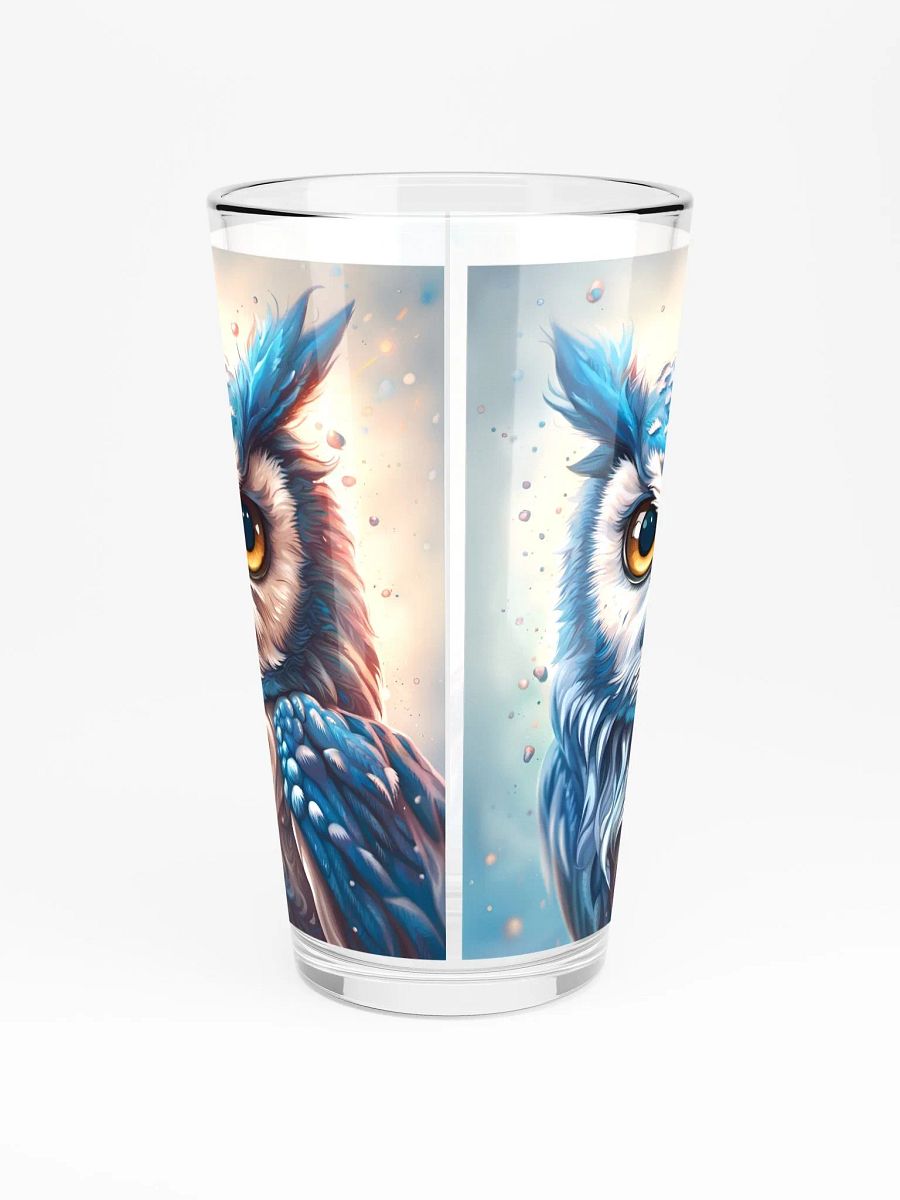 Blue Owl Pint Glass product image (3)