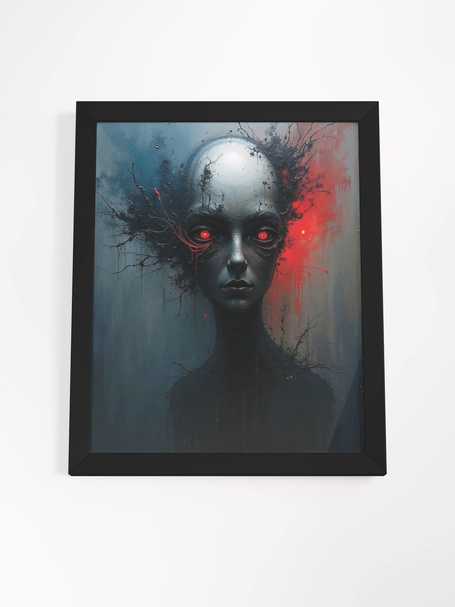 Surreal Portrait Framed Print product image (13)