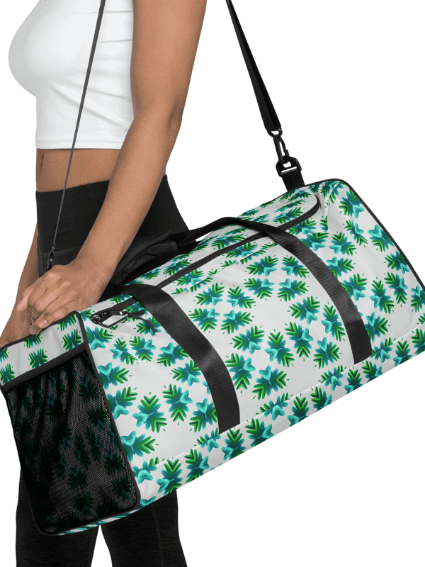 Botanical Symmetry All-Over Duffle Bag product image (11)