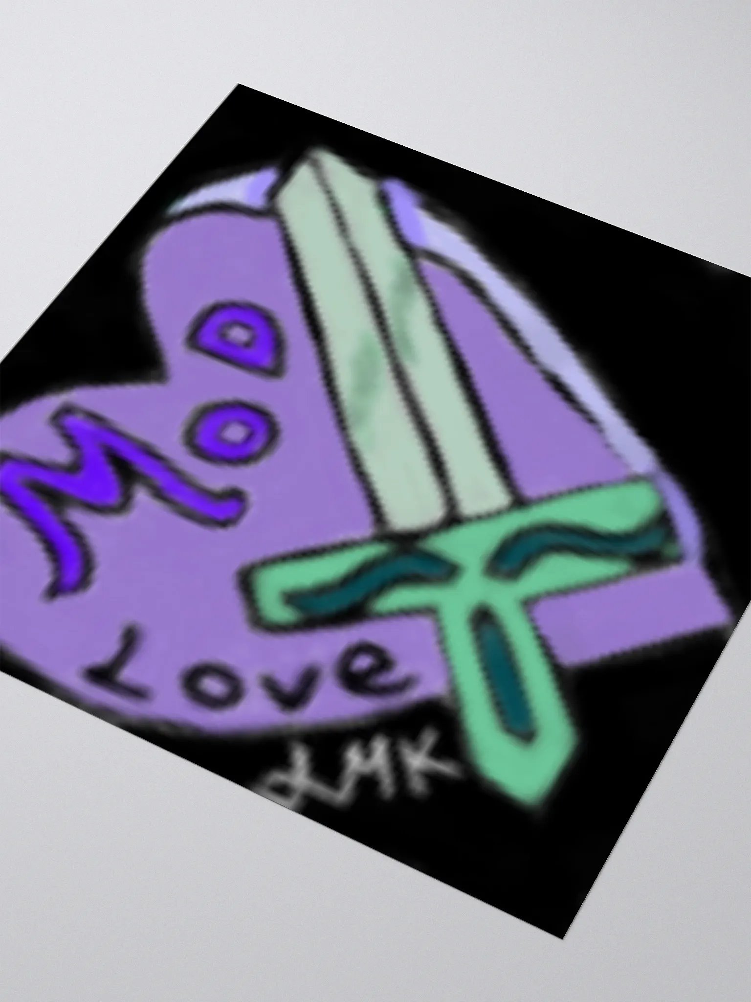 Mod Love Emblem Kiss Cut Stickers product image (7)