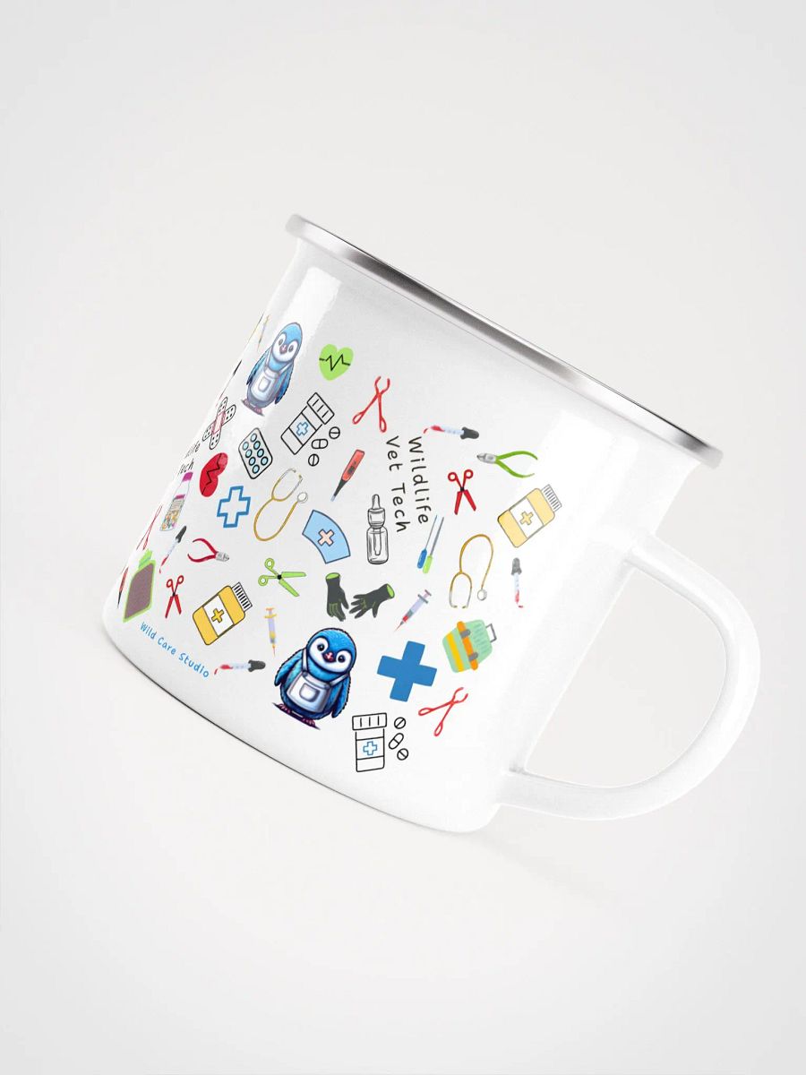 Wildlife Vet Tech Little Blue Penguin Adventure Essential Enamel Mug product image (5)