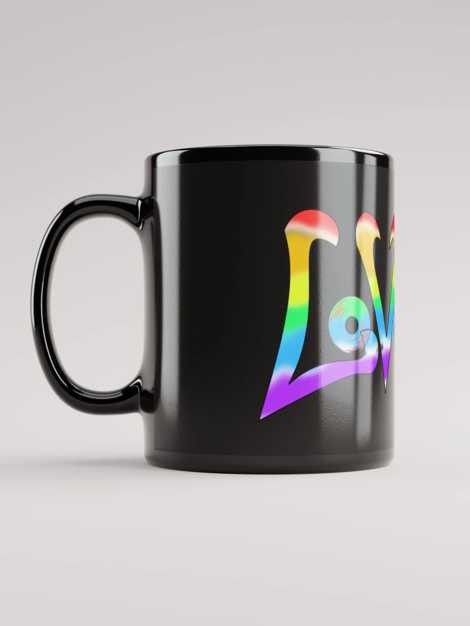 Peaceful Love Holographic Mug product image (11)