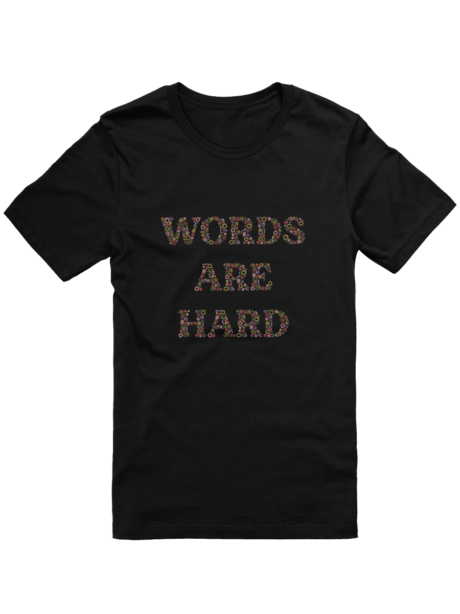 Words Are Hard Floral Tee product image (3)