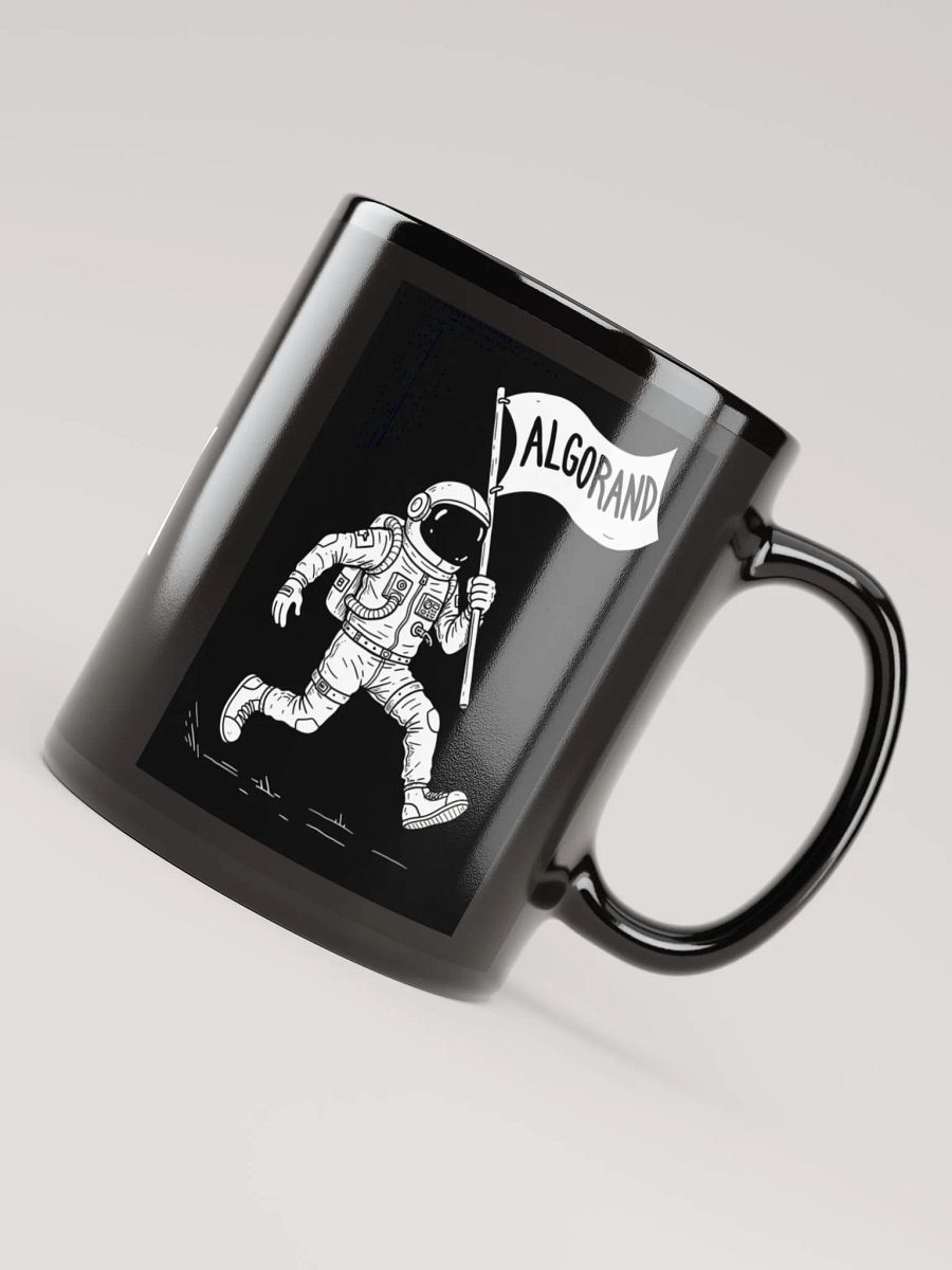 Algorand Moon Man Black Ceramic Coffee Cup product image (4)