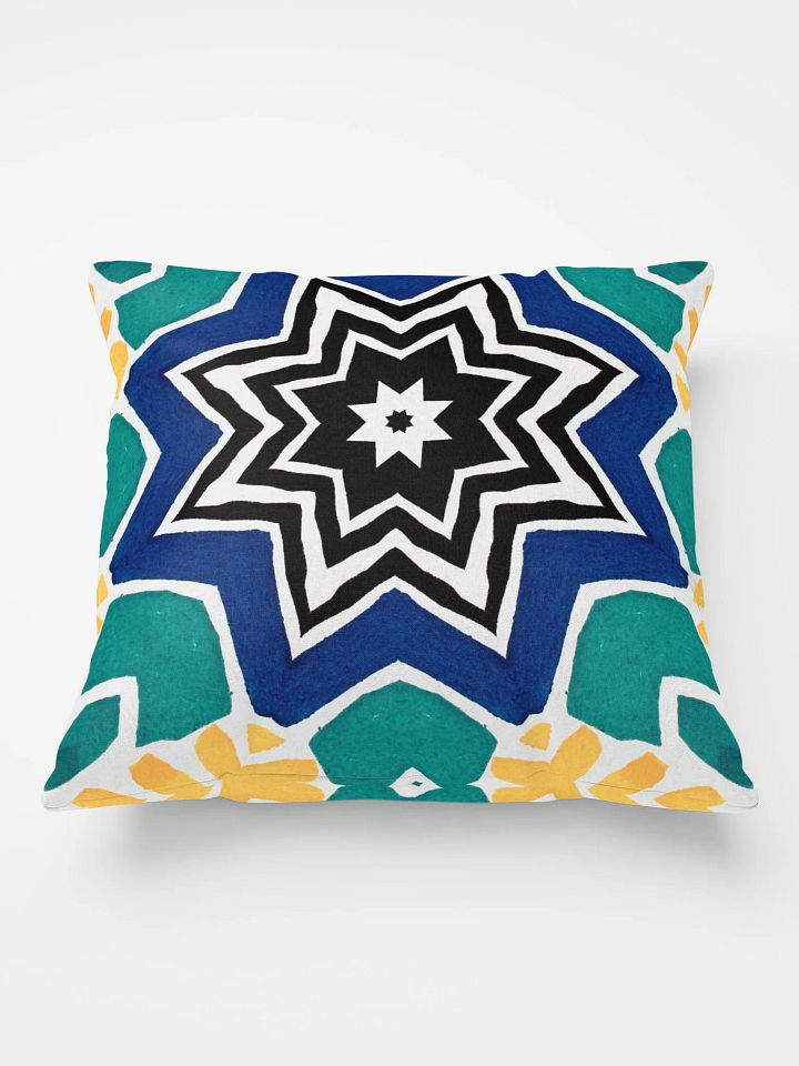 Kaleidoscopic Starburst Pillow product image (2)