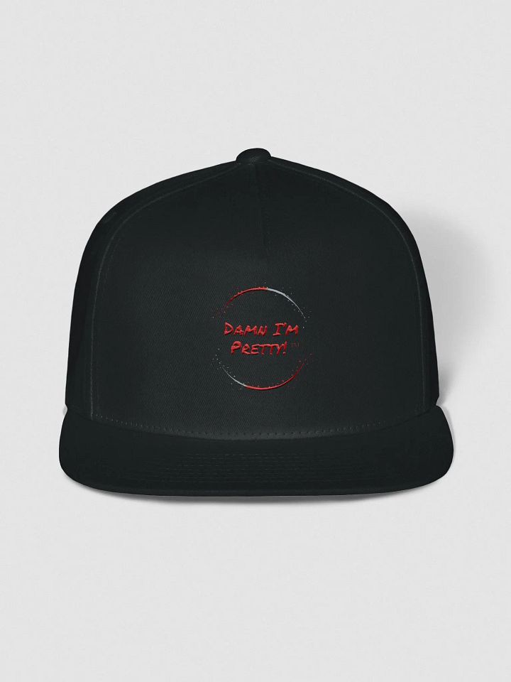 Damn I'm Pretty Cap - RED Lettering w/ Circle (Unisex) product image (1)