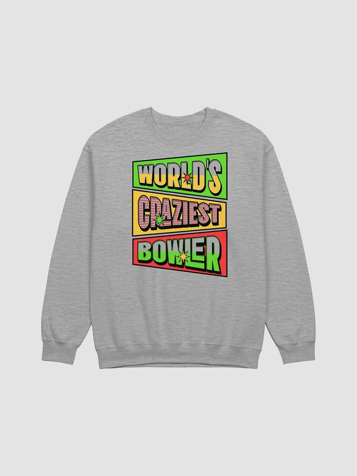 Worlds Craziest Bowler Comic Sweatshirt product image (21)