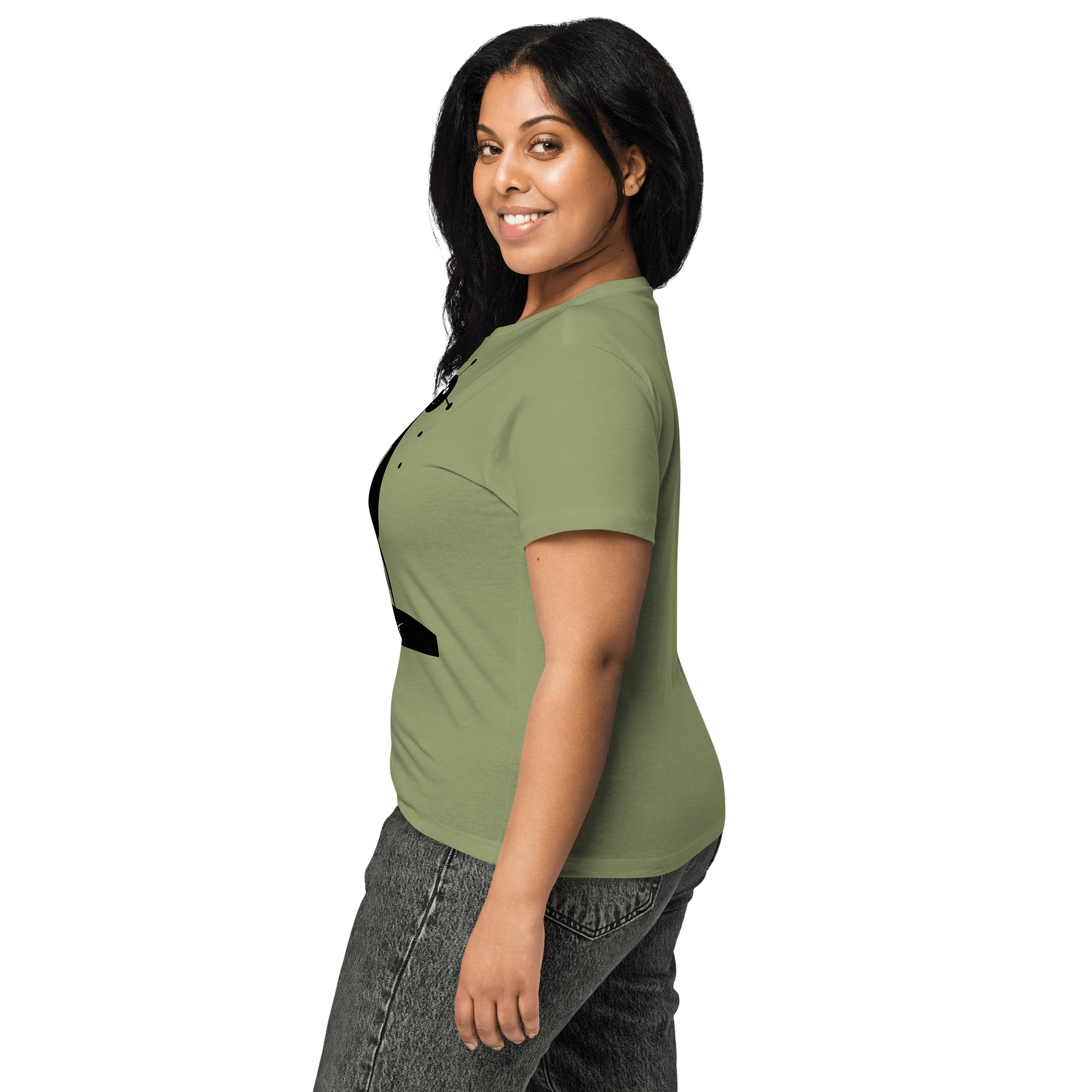 Cotton Heritage Women's High-Waisted Tee product image (5)