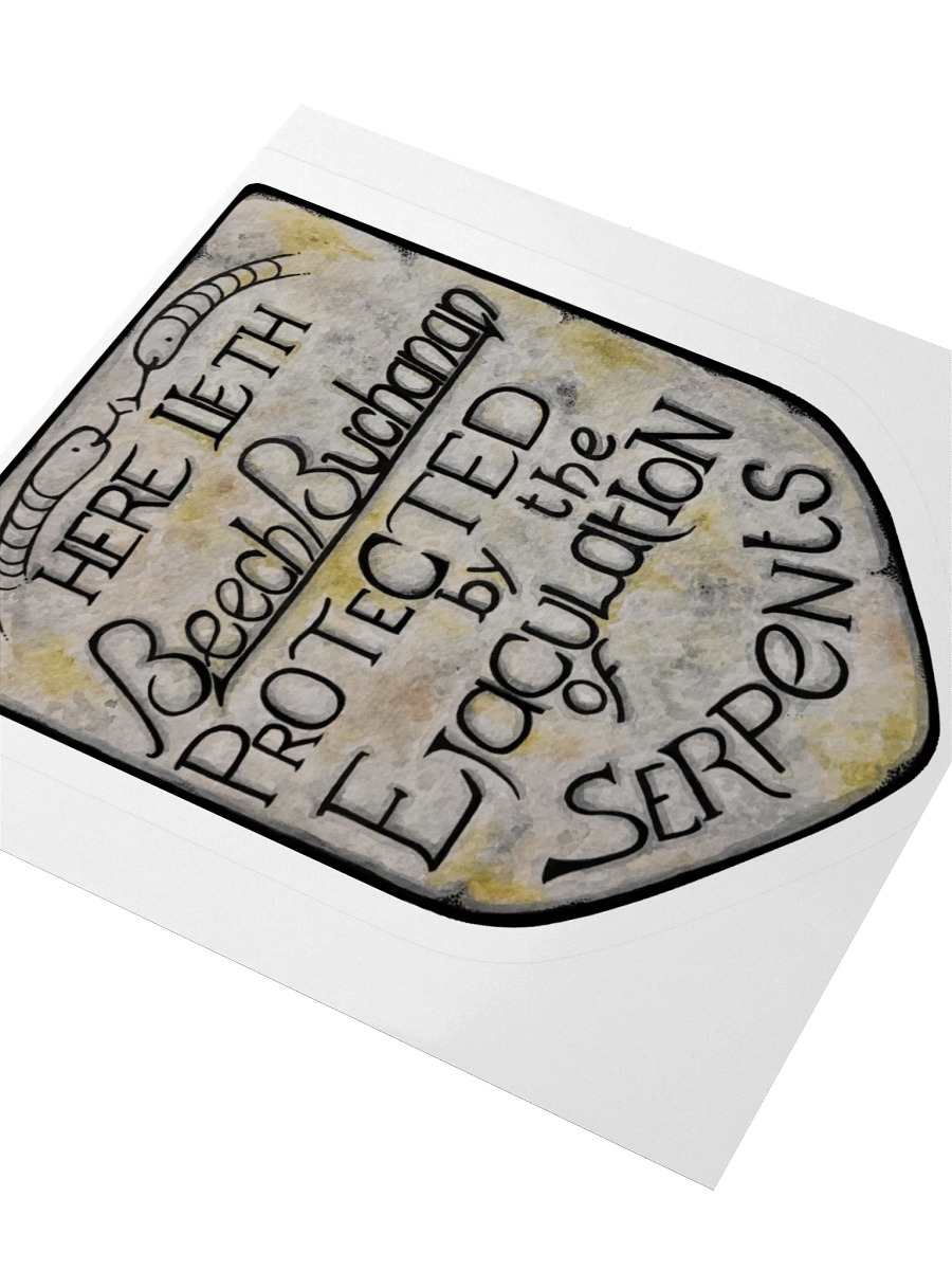 Ejaculation of Serpents sticker product image (3)
