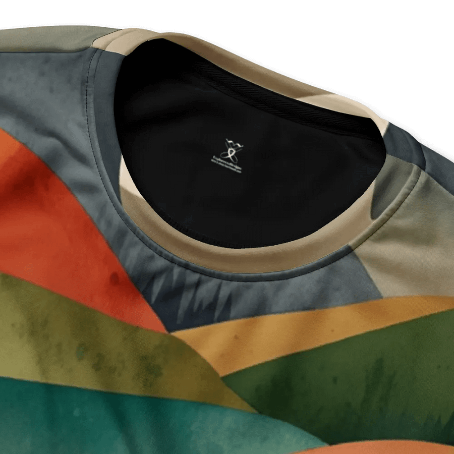 Nature Landscape All-Over Print Recycled Unisex Sweatshirt product image (11)