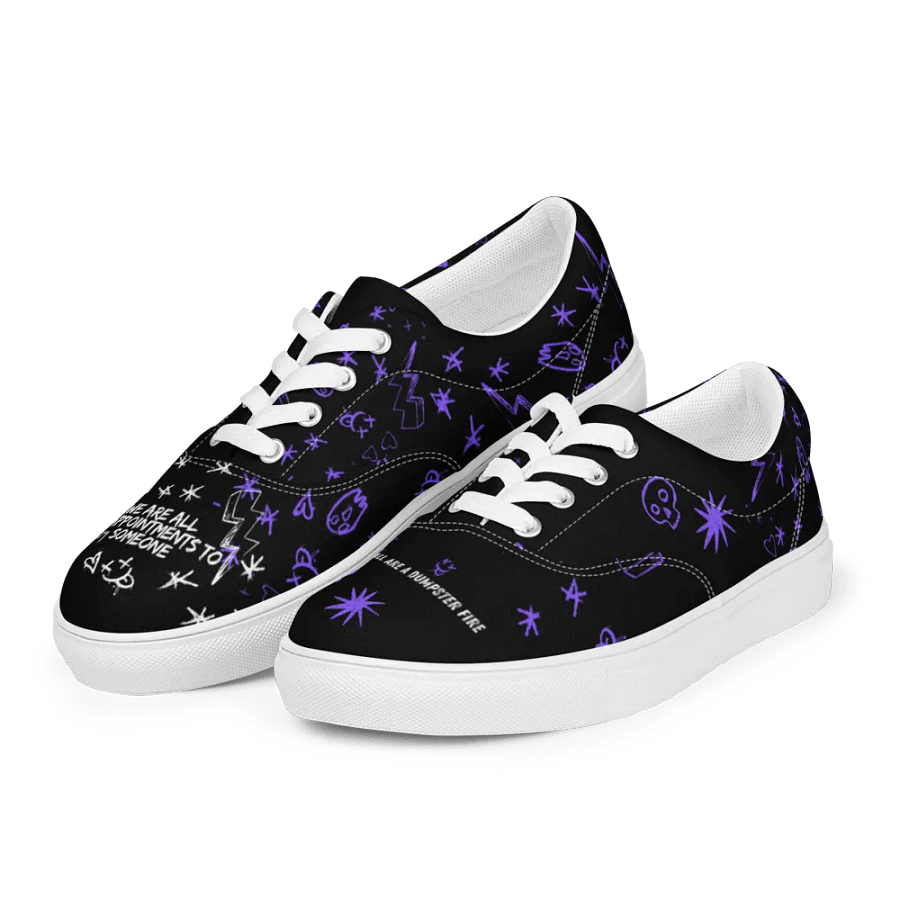 Misfits Graffiti Women's Canvas Sneakers product image (3)