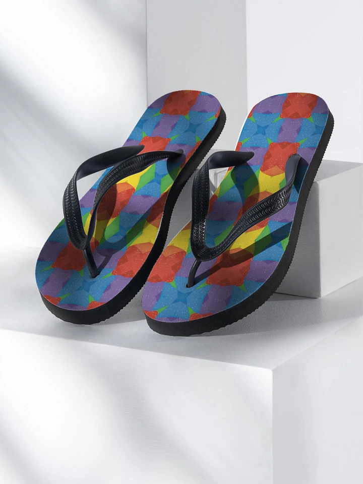 Rainbow Flip-Flops (2) product image (1)