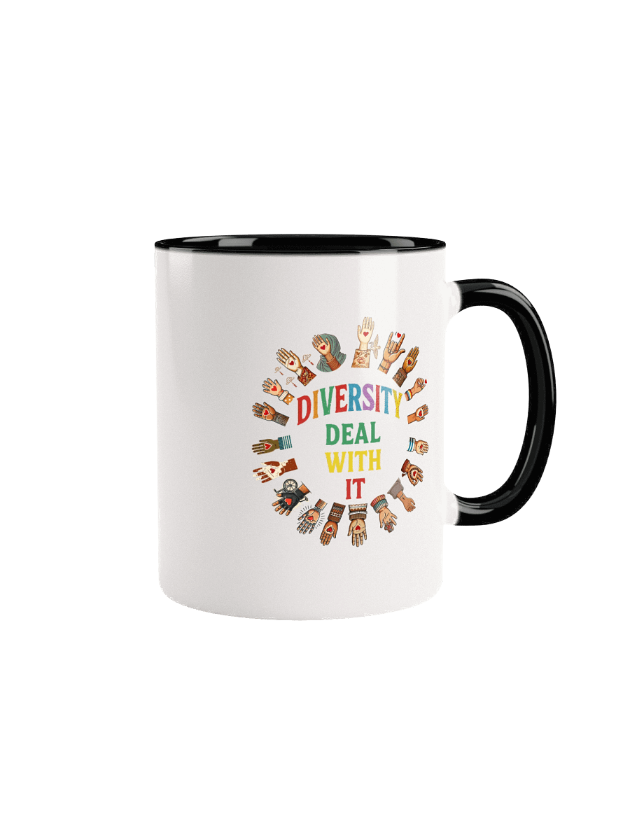 Diversity Deal With It Accent Mug product image (1)