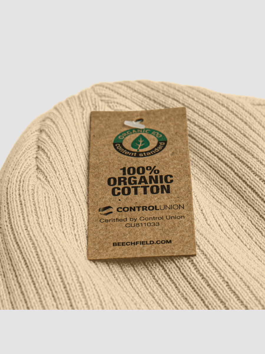 Green Bottle Blue Tarantula Organic Ribbed Beanie product image (3)