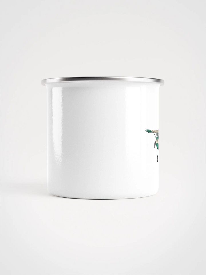 Cessna 120 Aviation Art Enamel Mug product image (2)