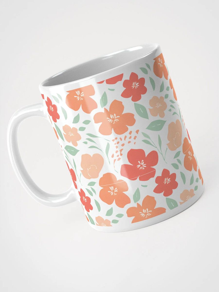 Elegant Watercolor Flowers Mug product image (3)