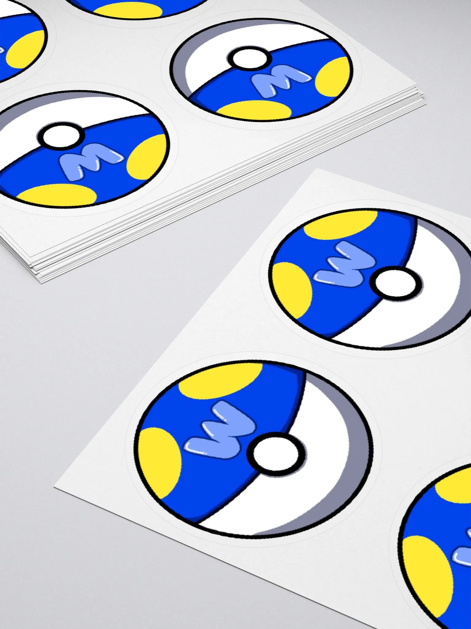 4x Wopiball Stickers product image (4)