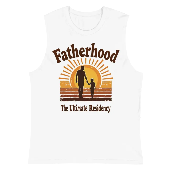 Radiant Fatherhood Sunset Muscle Tank product image (2)