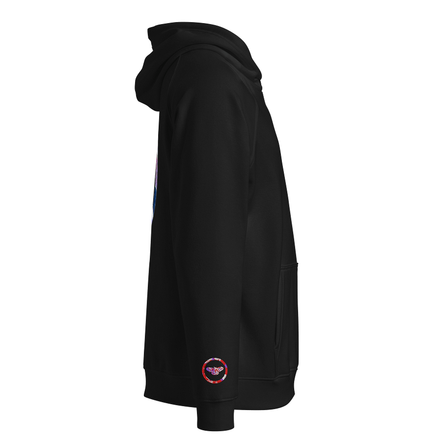 Moth SOL'S Eco Raglan Hoodie (Back Patch) with Embroidered Sleeves product image (4)