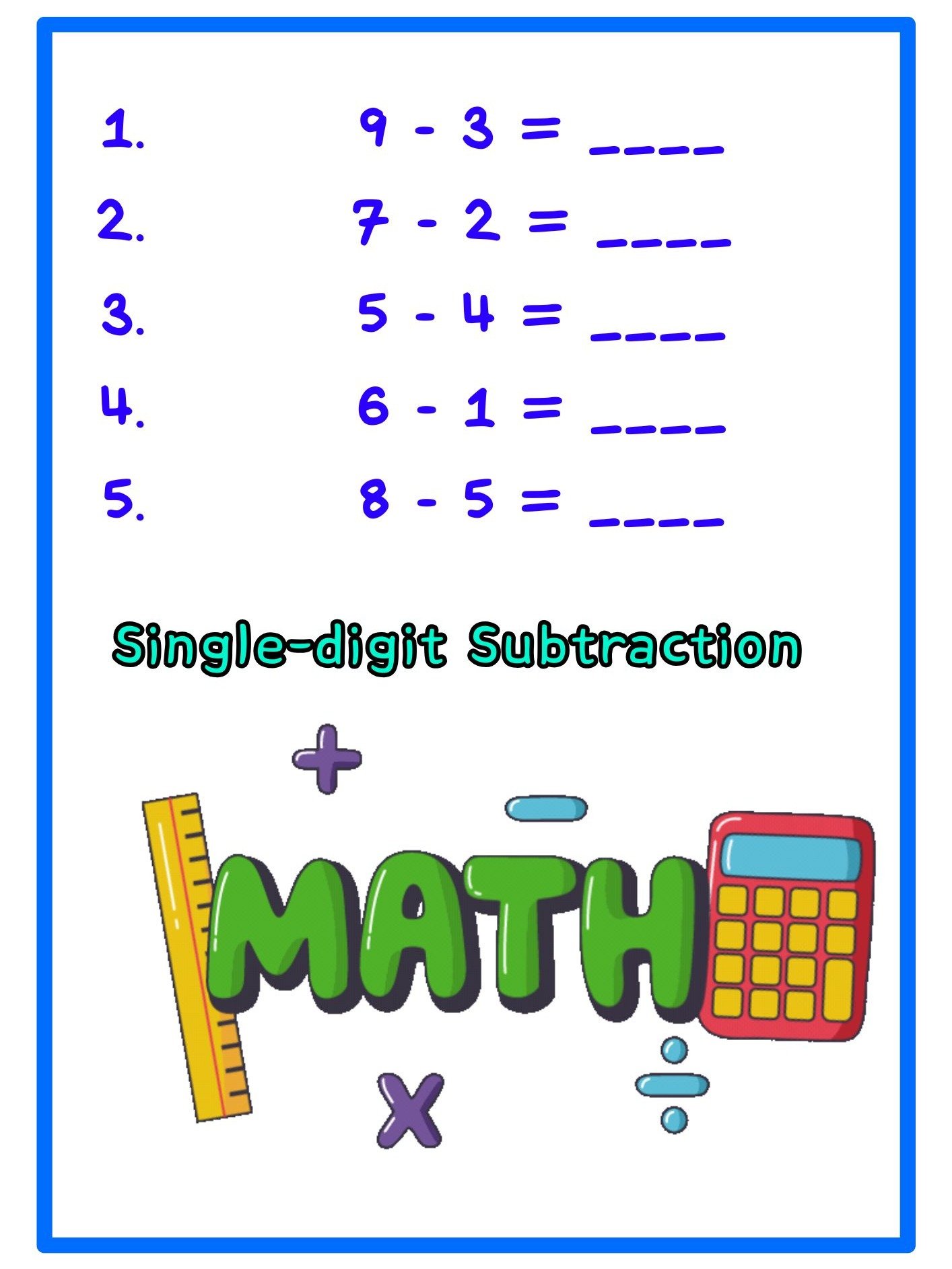 Printable Math Workbook Part 2 product image (4)