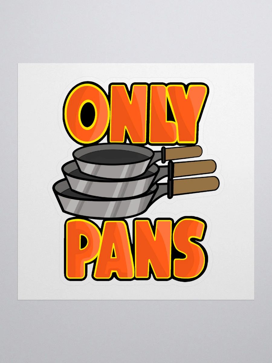 Only Pans Sticker product image (1)
