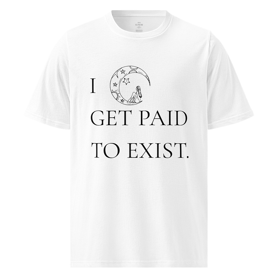 I Get Paid to Exist Shield Tee (Unisex Powerwear) product image (1)
