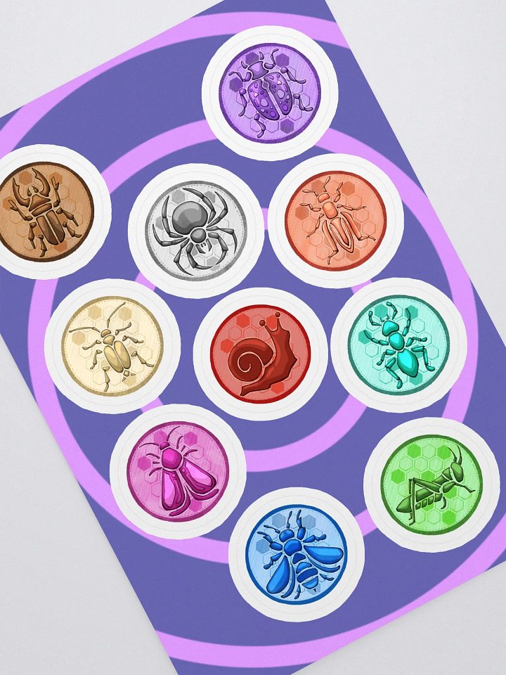 Illustrated All Team Sticker Sheet product image (1)