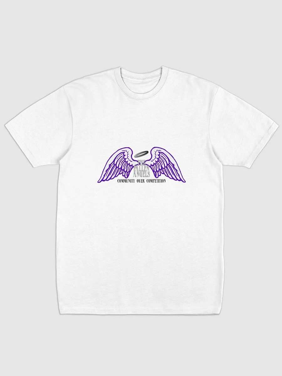 Fallen Angels White Cotton Heritage Men's Premium Heavyweight Tee product image (1)